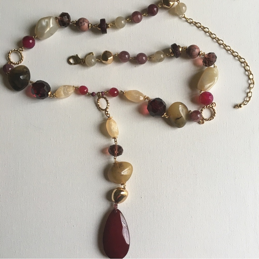 Chico’s Acrylic Bead Necklace